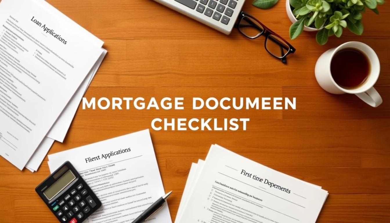 Mortgage documents checklist